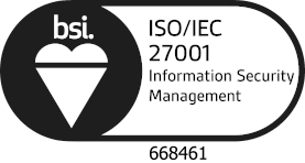 BSI Kite Mark for UX Forms ISO 27001 certificate 668461